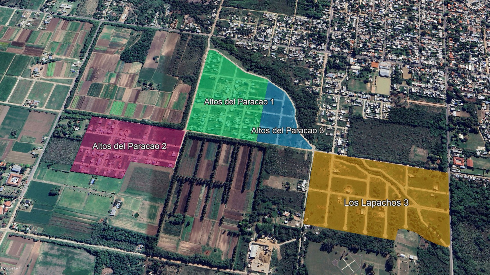 Terrenos de 300 m2 en Loteo Altos del Paracao 3